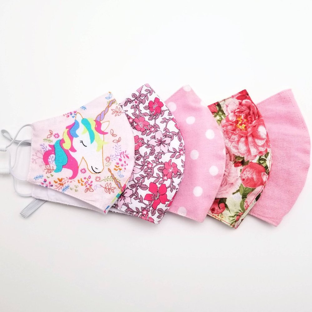 Pink Face Mask Collection - Picture 2 of 7
